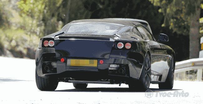 Новый Aston Martin DB11 попал в объективы фотошпионов