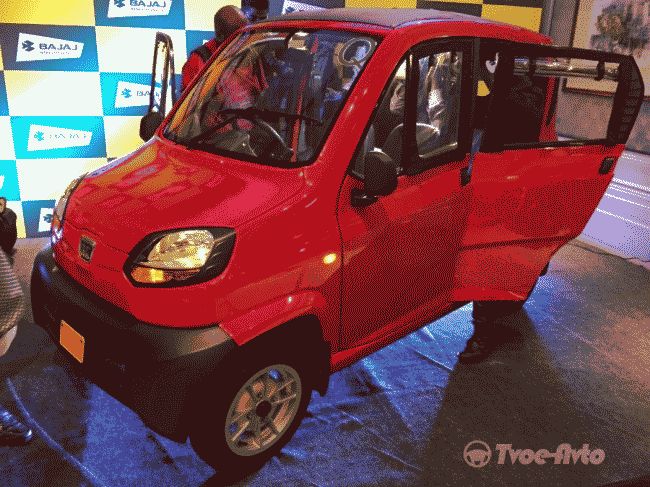 Индийцы из Bajaj Qute подготовили самый дешевый автомобиль в мире