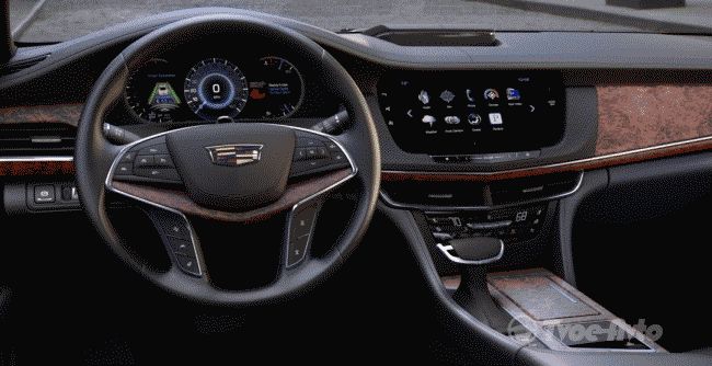 Продажи нового флагманского седана Cadillac CT6 2016 стартуют в марте по цене от 53 495$