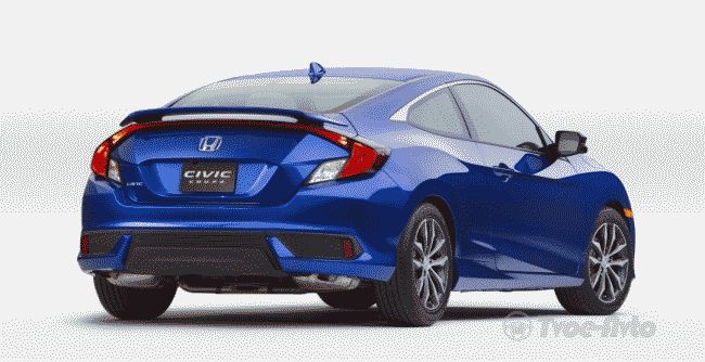 Honda показала десятое поколение купе Civic Coupe 