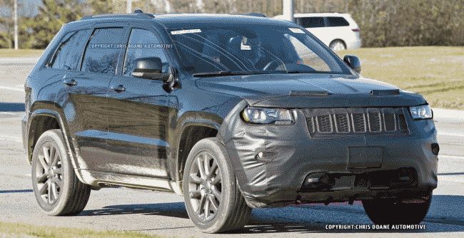 Jeep тестирует обновленный Grand Cherokee