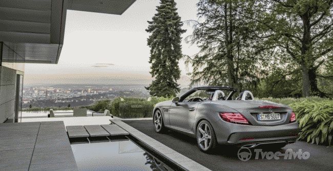 Родстер Mercedes-Benz SLC рассекречен официально 