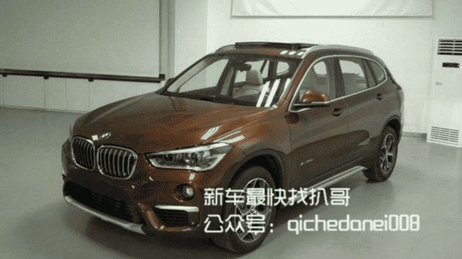 Удлиненный BMW X1 сфотографировали без камуфляжа до дебюта в Пекине