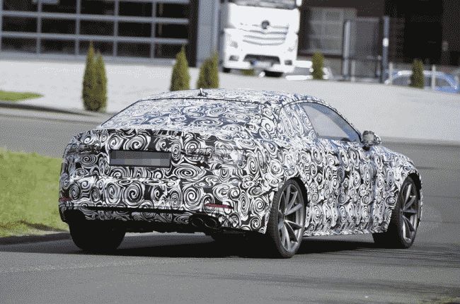 Audi начал тестировать новое поколение купе RS5 в кузове S5 