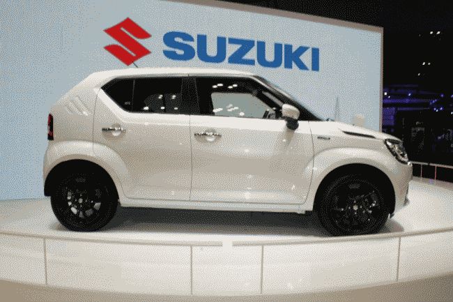 В Париже пройдёт показ нового кроссовера Suzuki Ignis