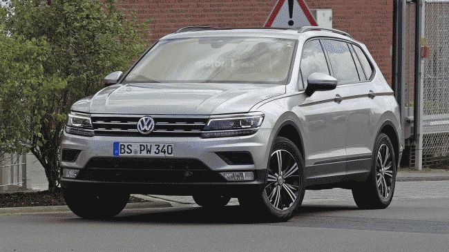 Удлиненная версия Volkswagen Tiguan: третий ряд сидений и увеличенное пространство для второго 