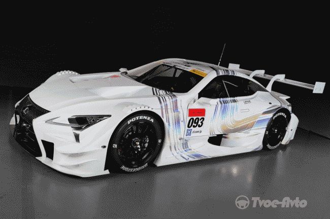 Lexus показал гоночное авто для участия в заездах Super GT в 2017 году