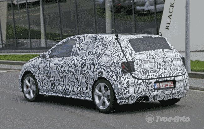 Volkswagen Polo GTI 2018 замечен на трассе Нюрбургринга