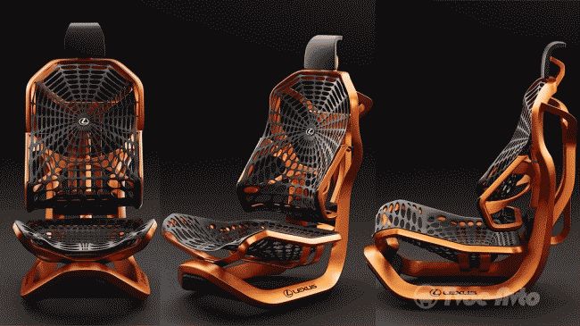 Lexus в Париже покажет прототип революционного кинетического кресла