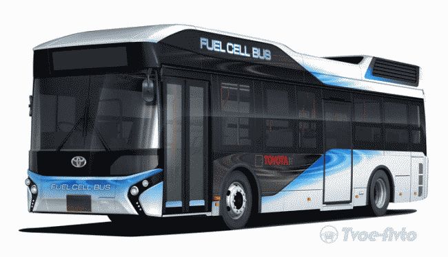 Автобусы Toyota на топливных элементах появятся на рынке в 2017 году