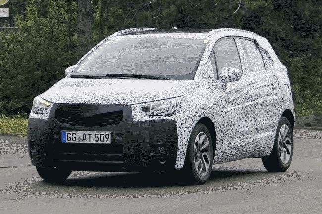 Opel опубликовал тизер нового "Crossland X" 