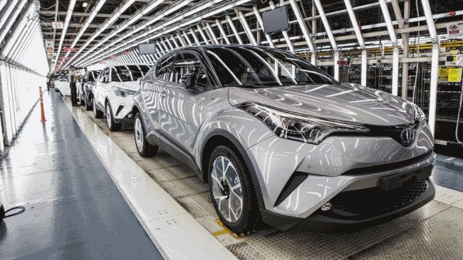 Toyota в Турции начала производство нового кроссовера C-HR