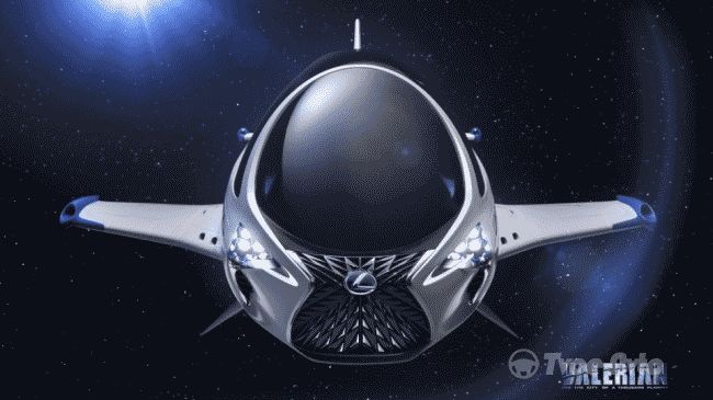 Компания Lexus создала космический корабль Skyjet