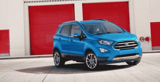 Ford официально рассекретил обновлённый кроссовер EcoSport