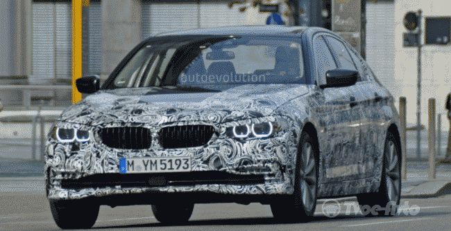 BMW 320D 2017 модельного года замечен во время тестов