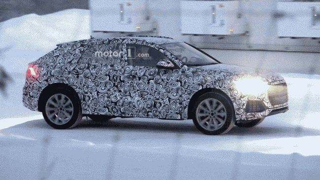 Новый внедорожник Audi Q8 впервые замечен в серийном кузове