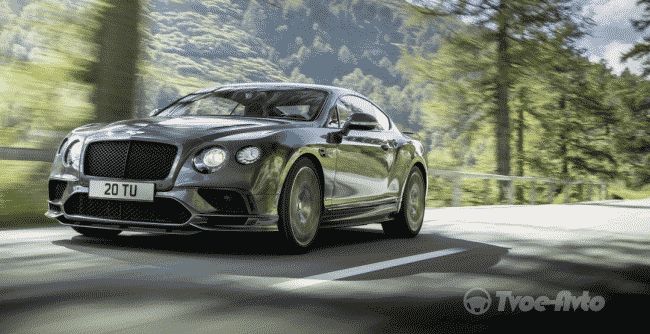 Bentley представил 700-сильный Bentley Continental Supersports 2017
