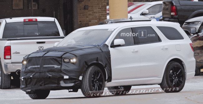 Dodge Durango SRT с двигателем Hellcat впервые заметили на тестах