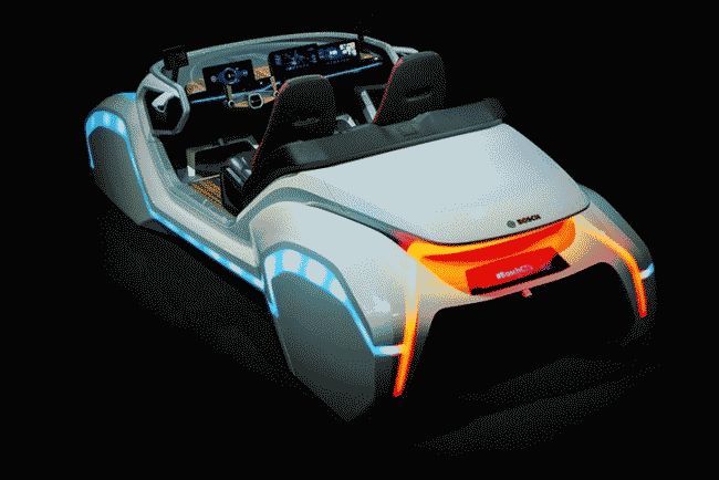 Компания Bosch представила свой концепт-кар сверх умного автомобиля