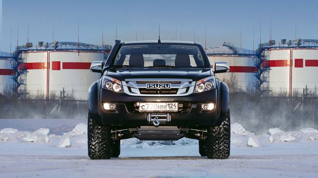 В России появилась версия внедорожника Isuzu D-Max - Arctic Trucks