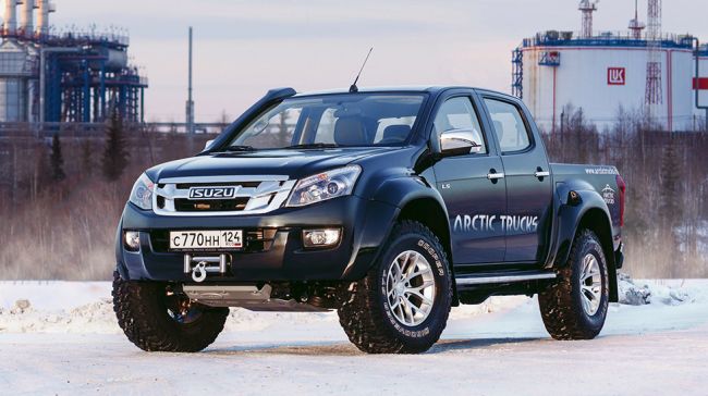 В России появилась версия внедорожника Isuzu D-Max - Arctic Trucks
