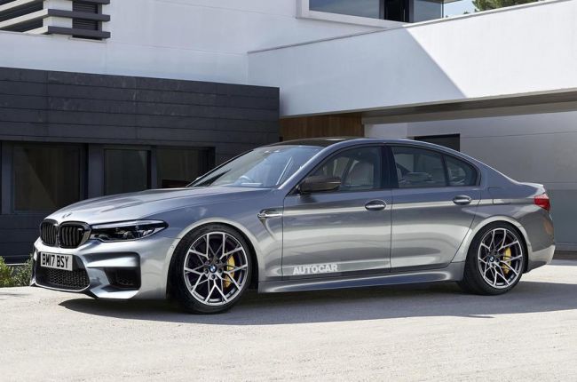 Стали известны новые подробности о спорт-седане BMW M5 2018