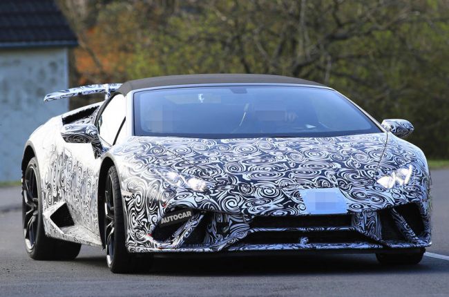 Lamborghini в 2017 году представит открытую версию Huracan Performante