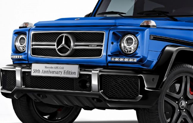 Mercedes-AMG представил юбилейную версию G 63 50th Anniversary Edition