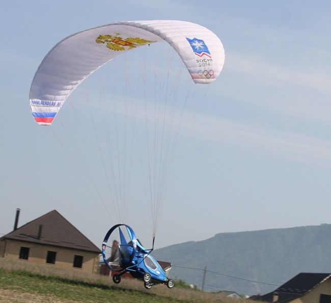 В России построили летающий электромобиль