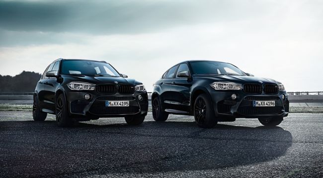 У BMW X5 M и BMW X6 M появилась особая спецсерия Black Fire