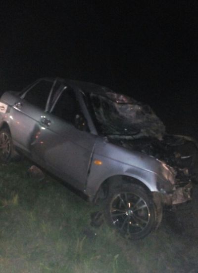 В лобовом ДТП на трассе в Татарстане погибли три человека: фото
