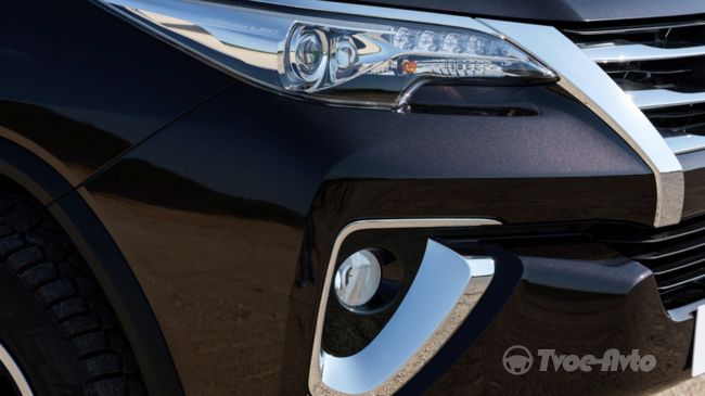Toyota Fortuner в России представлен официально