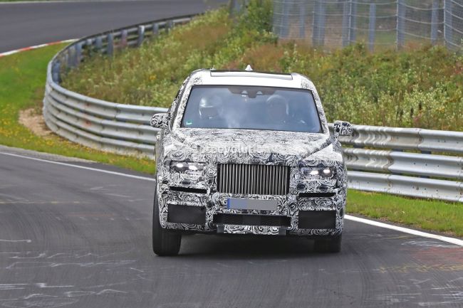 Rolls-Royce вывел на тесты на Нюрбургринге новейший Cullinan