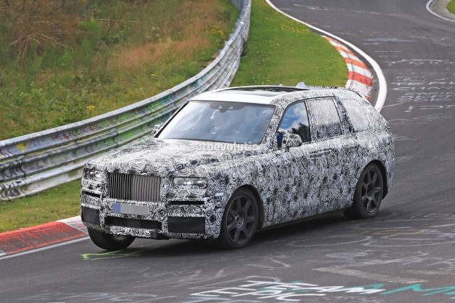 Rolls-Royce вывел на тесты на Нюрбургринге новейший Cullinan